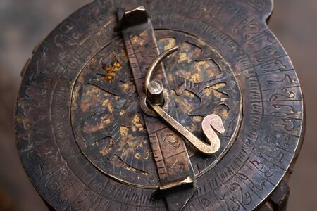 Astrolabe - an ancient tool to complete the picture of the worldの写真素材
