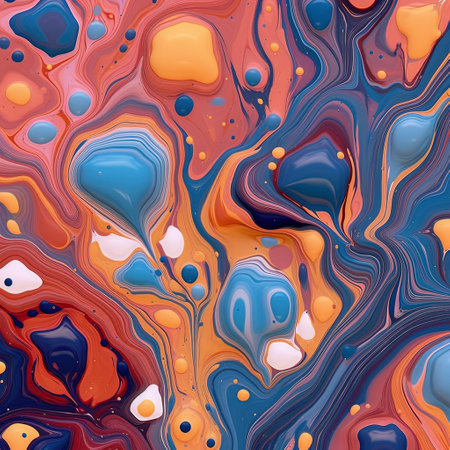 Abstract marbling art patterns as background. Marbling texture design.