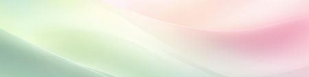 Abstract background with smooth lines in pastel colors. Vector illustration.