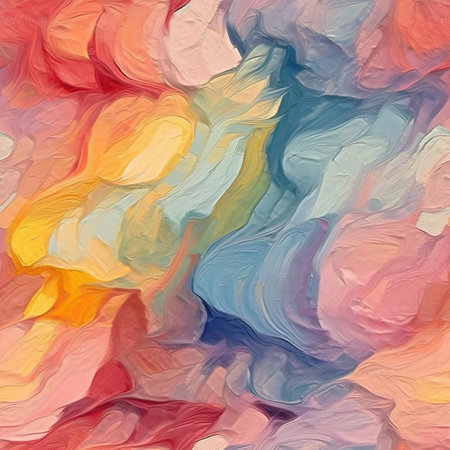 abstract background with paint strokes in red, yellow and blue colors