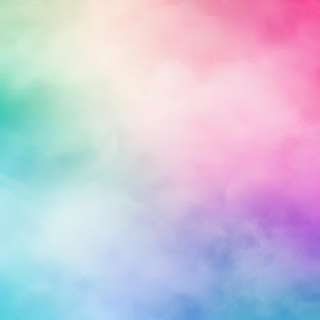 Abstract colorful pastel gradient background with copy space for your text or image