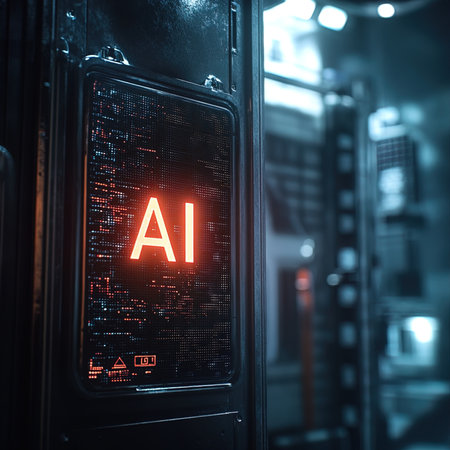 Ai, artificial intelligence (AI) concept. 3D Rendering