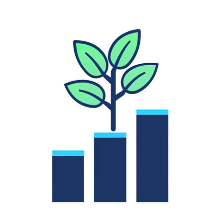 Growing plant icon. Flat design style eps 10 vector illustration.の写真素材