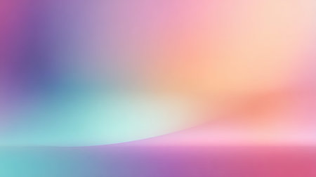 Abstract pastel gradient background. Colorful blurred background. Vector illustration.の写真素材