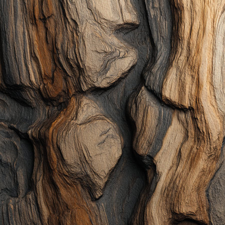 Wooden texture with natural patterns as a background. 3d renderingの写真素材