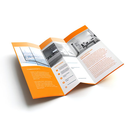 Open magazine isolated on a white background. 3d render image.の写真素材