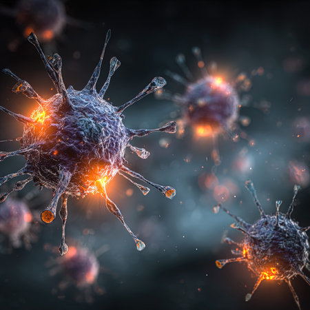3D illustration of Coronavirus 2019-nCov novel coronavirus. SARS-CoV-2.