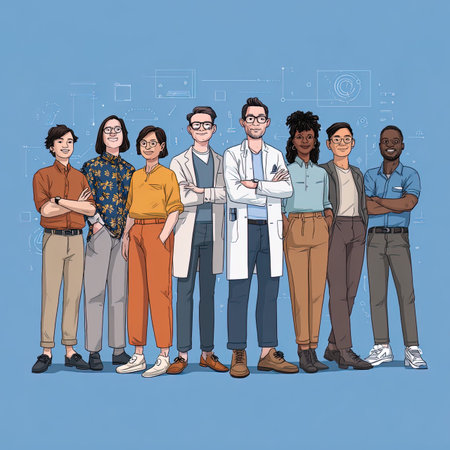 Group of people of different professions. Vector illustration in cartoon style.の写真素材