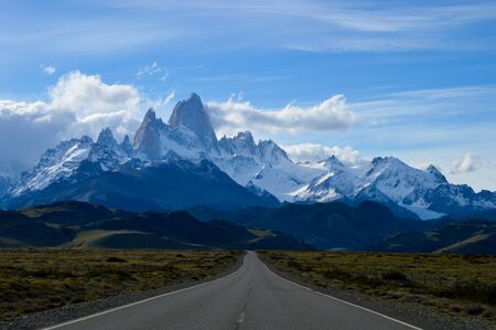 Fitz Roy mountainの写真素材