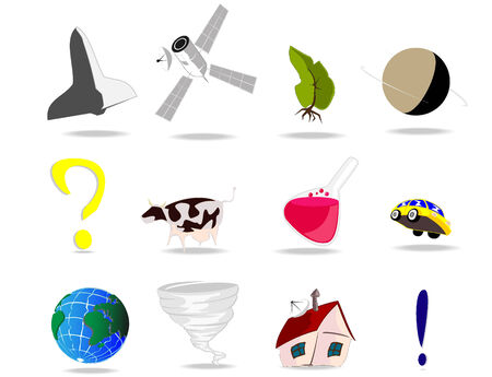 set of iconsのイラスト素材