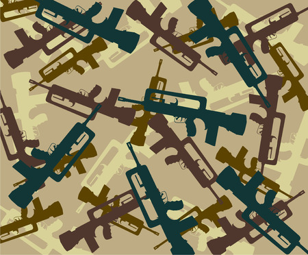 gunsのイラスト素材
