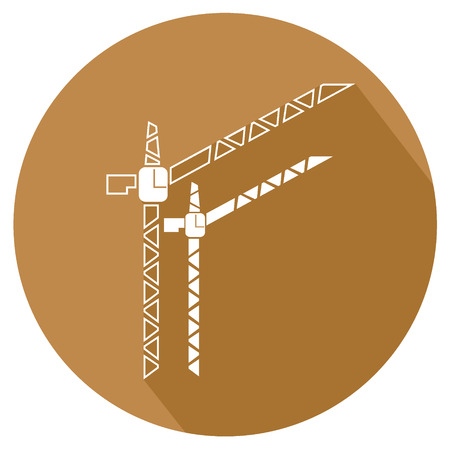 simple building icon.のイラスト素材