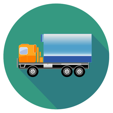 simple truck icon. のイラスト素材