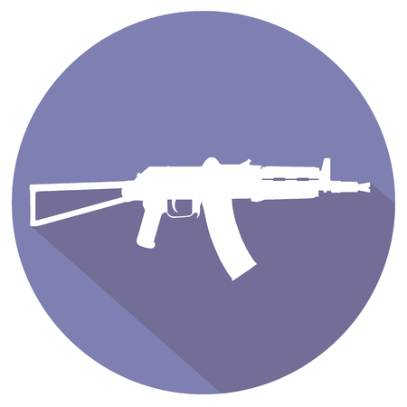 simple gun icon.のイラスト素材