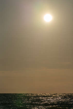 A wonderful early sunset on the Baltic Sea