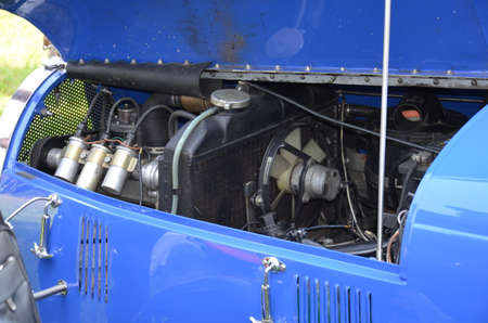 Kwidzyn Poland, 24 May 2014, Rally of vintage vehicles in Kwidzyn at MiÅosnaのeditorial素材