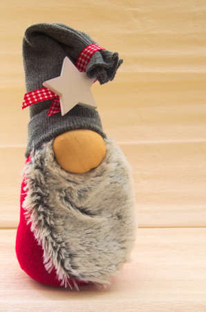 Decorative gnome for Christmas.の写真素材