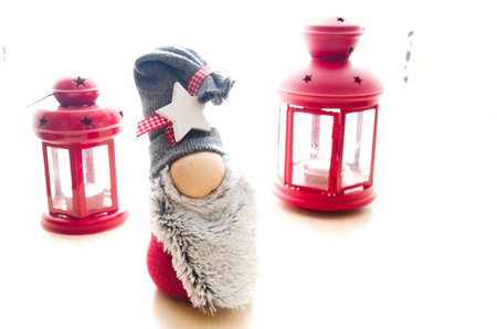 Decorative gnome for Christmas.の写真素材