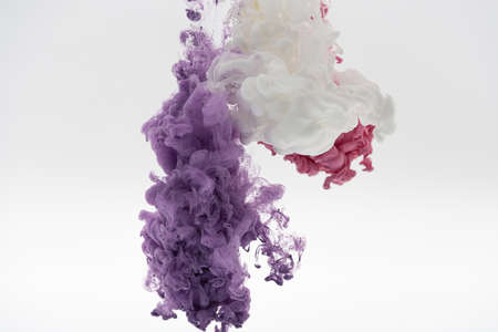 white purple pink smoke backgroundの写真素材