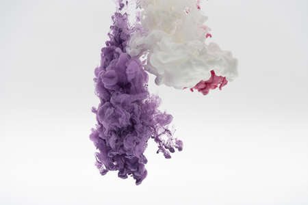 white purple pink smoke backgroundの写真素材