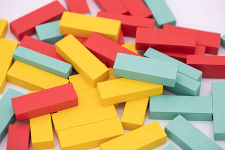 colorful toy blocks background