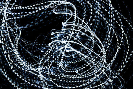 design with white lightの写真素材