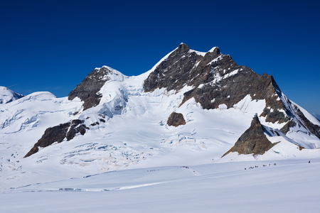 View of  Jungfrau  from Jungfraufirn