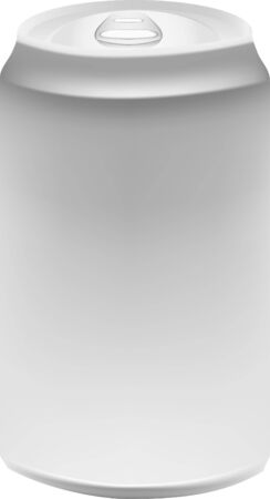 Blank vector canのイラスト素材