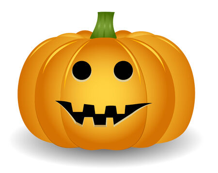 Halloween pumpkin, vectorのイラスト素材