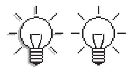  Light-bulbs - computer iconのイラスト素材