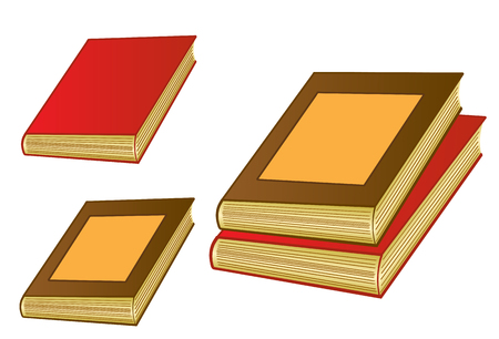Books. のイラスト素材
