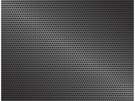 metal background with circle and reflectionのイラスト素材