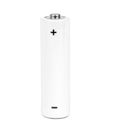  small battery with positive and negative signs