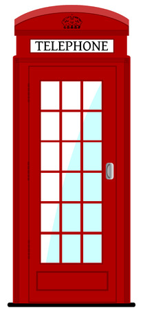 London phone box , vector illustration, eps10のイラスト素材