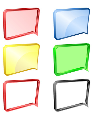 Message or notification vector icon, with background and without, 3dのイラスト素材
