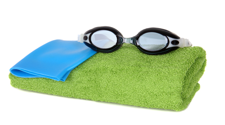 Swimming accessoriesの写真素材