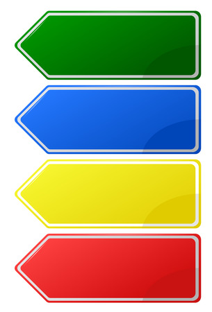 Template sign for a textのイラスト素材
