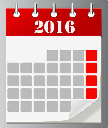 Calendar vector icon ,eps 10のイラスト素材