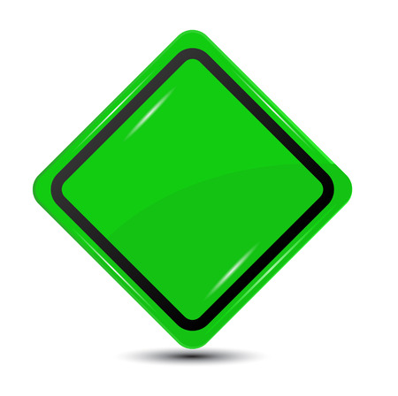 Green Road Sign , vectorGreen Road Sign , vectorのイラスト素材