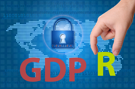 General Data Protection Regulation (GDPR)  in EUの写真素材