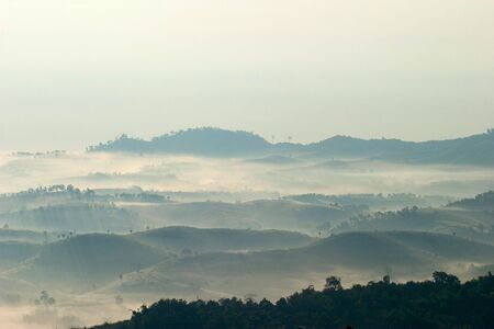 City of Fog, North of Thailandの写真素材