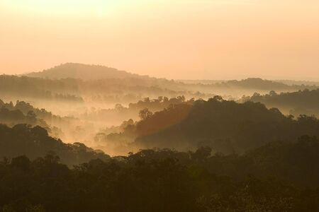 First Light, North of Thailandの写真素材