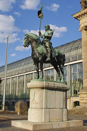 Monaco di Baviera, Hofgarted, statua di Ottone I di Wittelsbachのeditorial素材