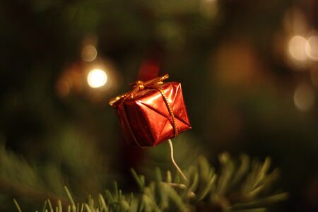 christmas presentの写真素材