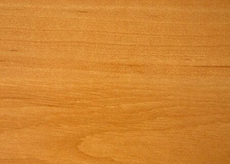 Smooth wooden board, board-colored light alder with visible horizontal grain and textureの写真素材