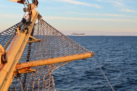 Sailboat on Sea.の写真素材