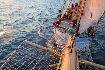 Sailboat at Sea.の写真素材