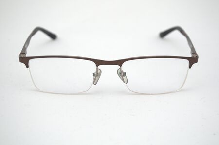 isolated glassesの写真素材