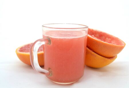 Grapefrui juiceの写真素材