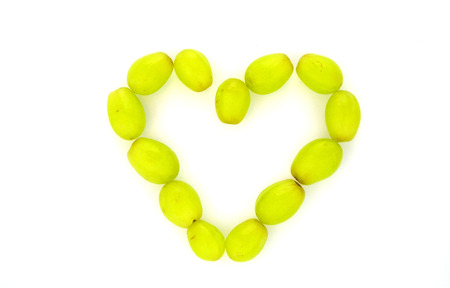 Heart of grapesの写真素材